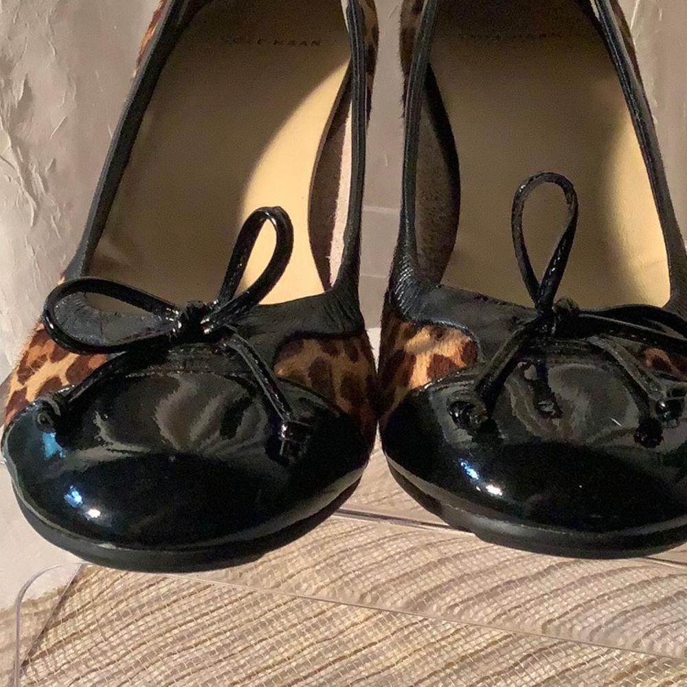 Cole Haan Wedge animal Print. EUC. Size 6B Nike Air - Picture 3 of 7